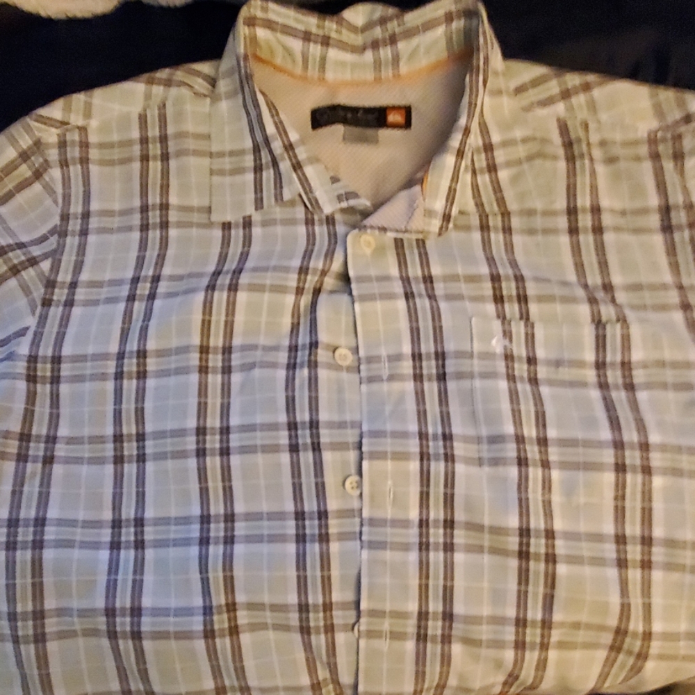 QUIKSILVER WATERMAN MENS SHIRT LG